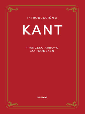 cover image of Introducción a Kant